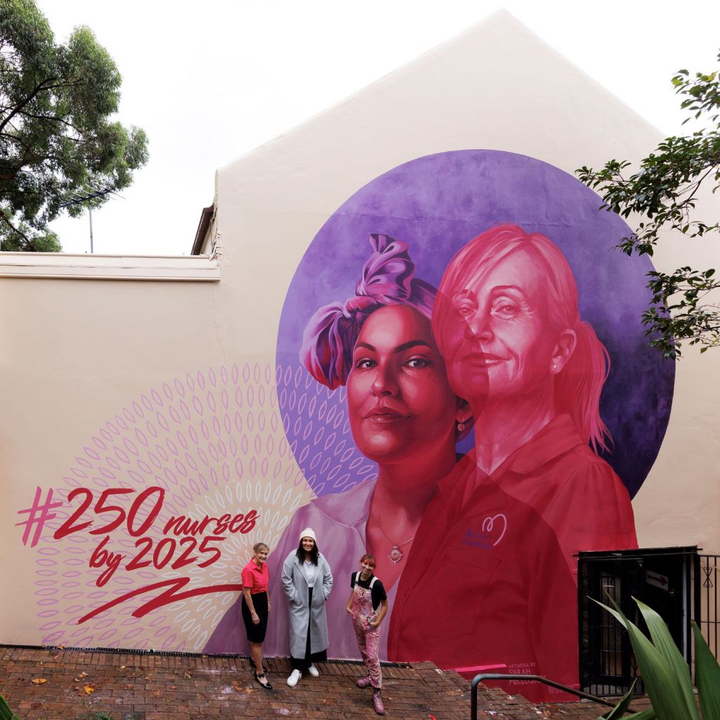 nurse mural north sydney