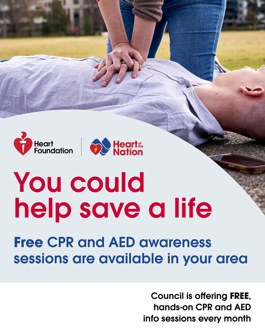 Shockingly Simple: CPR and AED awareness sessions - North Sydney Living