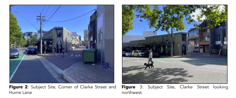 Current views of the proposed Royal Crow Hotel site in Clarke Street Crows Nest